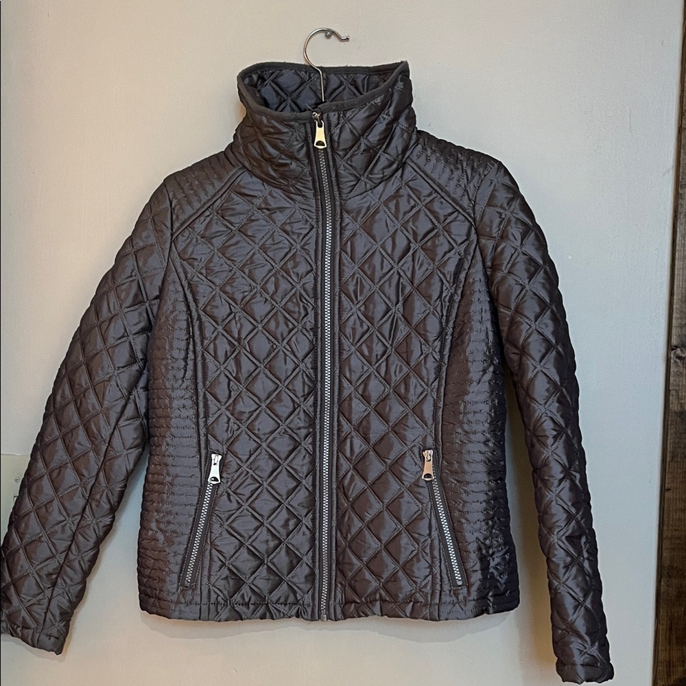 Marc Jacobs New York Andrew Marc Gray Quilted Jacket Size S
